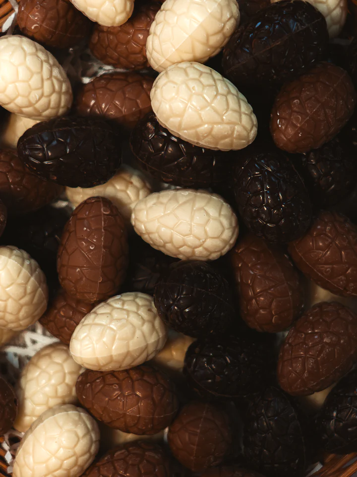 Ambachtelijke chocolade met een hart